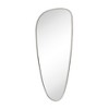 TEHOME Chrome Asymmetrical Bathroom Mirror Irregular Shaped Wall Mirror - 2 of 4