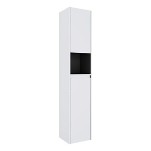 ChicFurnit Bathroom Storage Cabinets Floating Cabinet With Dual Soft Close Doors And Reversible Design For Homes, White, 11.81"*9.81"*59" - 1 of 4