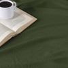 Classic Cotton Textured Chevron Lightweight Woven Blanket by Blue Nile Mills - 4 of 4