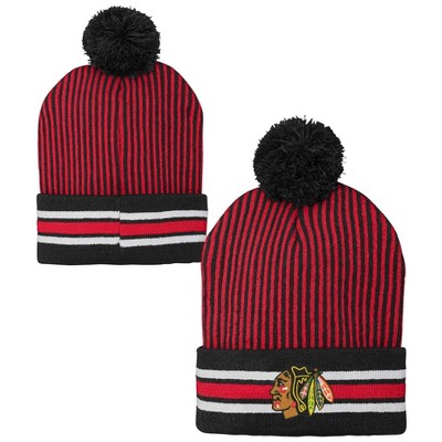 chicago blackhawks knit hat