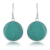 Bella Silver Sterling Silver, Tree of Life Earrings - Green Turquoise - Blue - 2 of 3