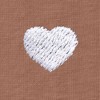 Dalix Lil Heart Face Embroidered Lightweight Relaxed Jersey Tee Summer Cute Short Sleeve T Shirt Womens - 2 of 4