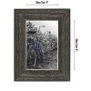 Americanflat Picture Frame in Rustic with Lead Free Polished Glass - Horizontal and Vertical Formats for Wall and Tabletop - 4"x6" - Pack of 2 - 3 of 4