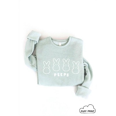 Gender Neutral Peeps Puff Cuddle Sweatshirt - OAT COLLECTIVE