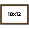 PosterPalooza | Sculpted Gold Picture Frame - UV Acrylic, Backing Board, Hanging Hardware Included - 2 of 4