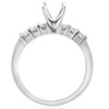 Pompeii3 1/2ct Diamond Engagement Semi Mounting Ring Setting 14K - 3 of 4