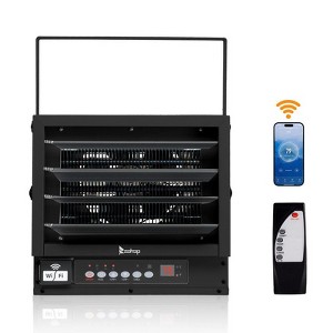 Karl Home 7500-Watt 240V Electric Garage Heater with WIFI Function in Black - 1 of 4