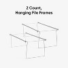 Smead Hanging File Frame, Letter Size, 2 Pack (64872) - 3 of 4