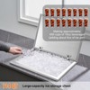 VEVOR Drop in Ice Chest, 28"L x 20"W x 17"H Stainless Steel Ice Cooler, Commercial Ice Bin with Hinged Cover, 40 qt Outdoor Kitchen Ice Bar - 3 of 4