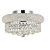 Elegant Lighting Primo 4 light Chrome Flush Mount Clear Royal Cut Crystal - 2 of 2