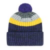 NBA Los Angeles Lakers Flurry Knit Beanie with Pom - 2 of 2