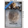 Trends International Disney Mufasa: The Lion King - One Sheet Framed Wall Poster Prints - 3 of 4