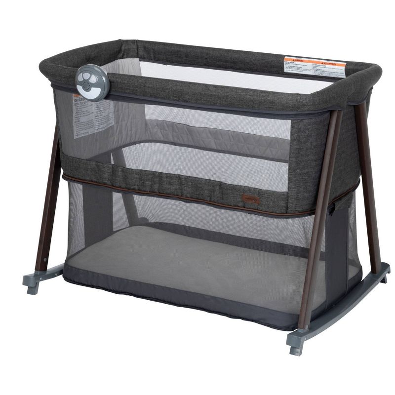 Safety 1st Slumber-and-Play Bassinet - Smoked Pecan, 3 of 31