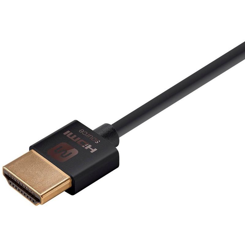 Monoprice HDMI Cable - 15 Feet - Black | High Speed, Active Chipset, 4K@60Hz, 18Gbps, HDR, 36AWG, YUV 4:4:4, Compatible with UHD TV and More - Ultra, 2 of 6