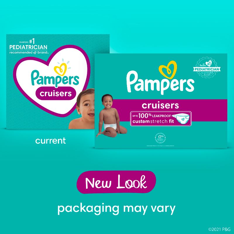 Pampers Cruisers Diapers - (Select Size and Count), 3 of 16