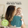 KeaBabies 5pk Organic Quin Baby Burp Cloths for Boys, Girls, Large Absorbent Cotton Burping Cloths for Babies, Newborns - 2 of 4