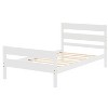 Wood Platform Bed with Headboard and Footboard-ModernLuxe - 4 of 4