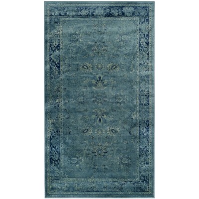 Vintage VTG117 Power Loomed Indoor Skid-Resistant Rugs - Safavieh