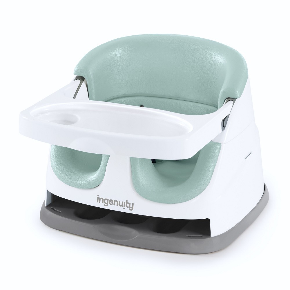 Photos - Car Seat Ingenuity Baby Base 2-in-1 Booster Feeding and Floor Seat with Self-Storin