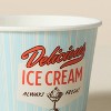 24ct Retro Paper Ice Cream Cups and Spoons - Hearth & Hand™ with Magnolia - 3 of 3