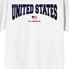 Americana United States Of America Men's White T-shirt - 2 of 3