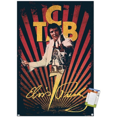 Trends International Elvis Presley - T.c.b. Unframed Wall Poster Prints ...