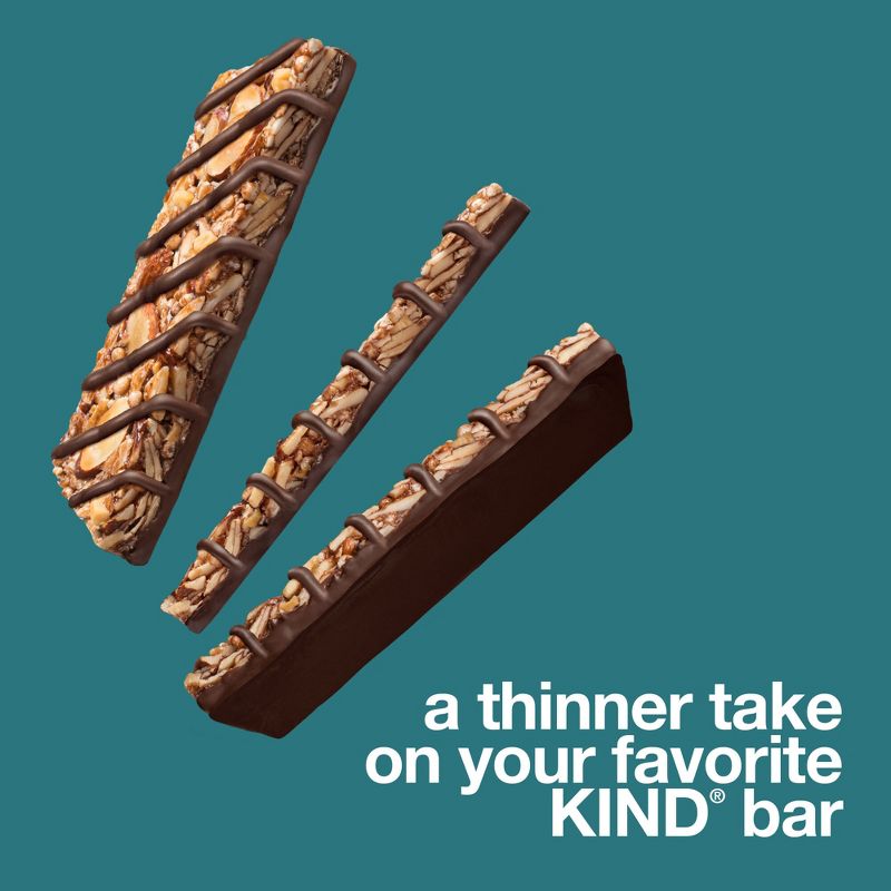 KIND Thins Dark Chocolate Nuts Sea Salt - 7.4oz/10ct, 3 of 7