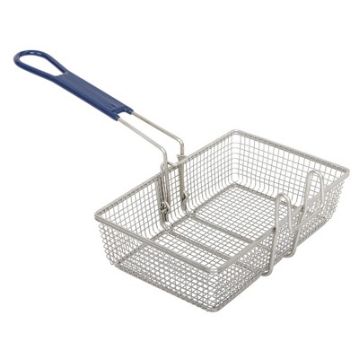 Bayou Classic 700-182 2.5-gal Stainless Bayou Fryer Basket Features Cool Touch Handle Perfect