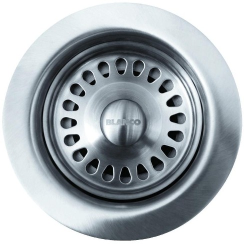 Blanco 441093 Basket Strainer And Sink Flange 3 1 2 In Stainless Steel Finish