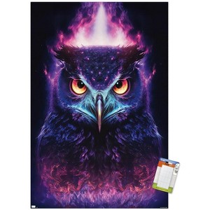 Trends International Wumples - Mystic Owl Unframed Wall Poster Prints - 1 of 4