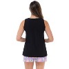 Just Love Womens Tank & Short Cute Pajama Set - Ribbed PJ Sets Sleepwear Loungewear - 3 of 3