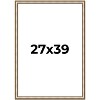PosterPalooza | Refined Silver Picture Frame - UV Acrylic, Foam Board Backing, Hanging Hardware - 2 of 4
