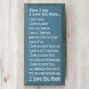 Slickblue Love You More Quote Wall Art, Solid Knotty Pine, Rustic Wood Sign, Farmhouse Style Decor, Color Options - 2 of 3