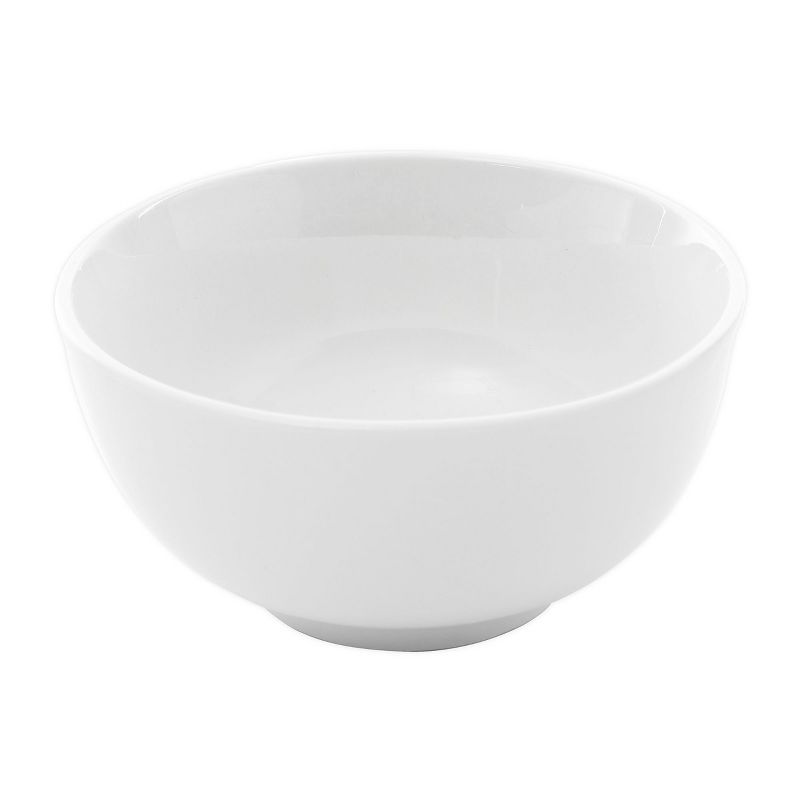Gibson Our Table Simply White 6 Piece 5 Inch Porcelain Cereal Bowls, 2 of 6