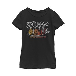 Girl's Star Wars Groovy Force Calling You T-Shirt - 1 of 3