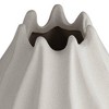 Kensington Hill Gilroy 9" High Matte White Organic Pod Decorative Vase - 3 of 4