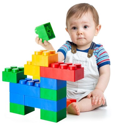 UNiPLAY Plump Soft Building Blocks — Education and Developmental Play for Ages 3 Months and Up