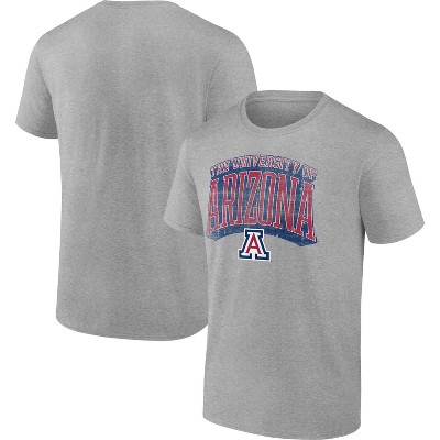 NCAA Arizona Wildcats Men's Short Sleeve Gray T-Shirt