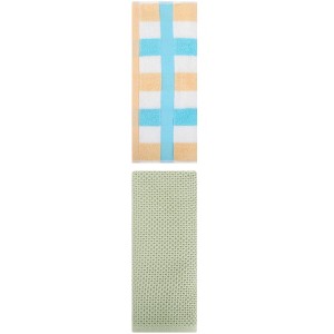 REGALWOVEN Cotton Soft Absorbent Bathroom Hand Towel for Kitchen Hotel and Spa 13" x 30"/13" x 29" 2 Pcs - 1 of 4