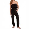 Women's Mixed Drawstring Pants - bobi - 2 of 3