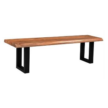 Brownstone Dining Bench - Treasure Trove Accents