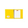 JAM Paper 1" 3-Ring Flexible Poly Binder Yellow (PB75239YE) - 4 of 4