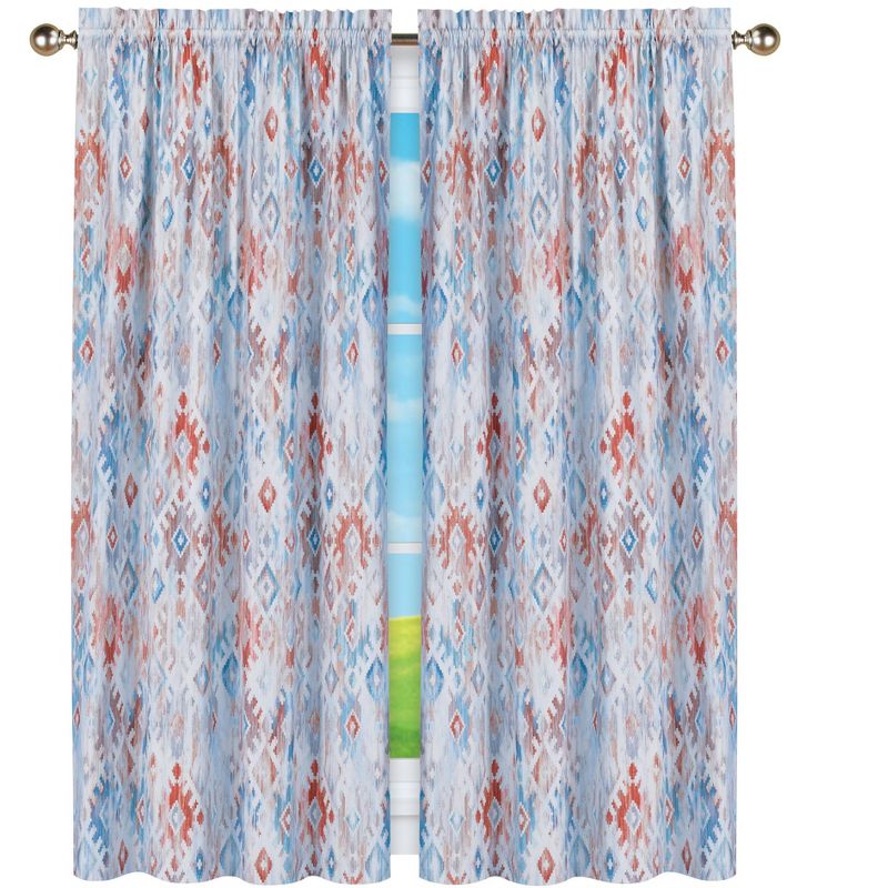 Collections Etc Southwest Curtain Panel, 1 of 4