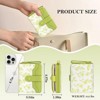 FATMOON Wallet for Women - Cute Floral Fashion RFID Blocking Purse – Compact Bifold Zipper Coin Pocket, ID Window,for Everyday,Travel,Shopping - 3 of 4