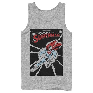 Men's Superman No.32 Comic Cover Tank Top - 1 of 4