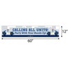 Big Dot of Happiness Calling All Units - Police - Cop Birthday Party or Baby Shower Decorations Party Banner - 2 of 4