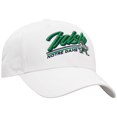 white notre dame hat