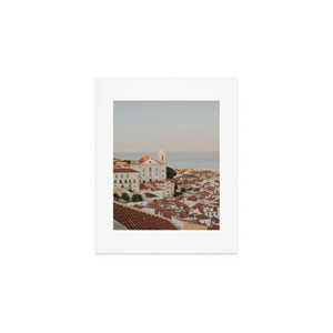 Deny Designs Hello Twiggs Pink Sunset in Lisbon Art Print - 1 of 2