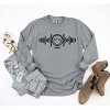 Simply Sage Market S.W.Smiley Headphones Music Garment Dyed Long Sleeve - 3 of 4