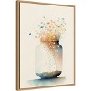 Amanti Art Jug of Wildflowers by Leah Mclean Framed Wall Art Print - 2 of 4